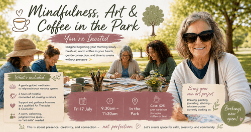 Mindfulness, Art & Coffee in the Park