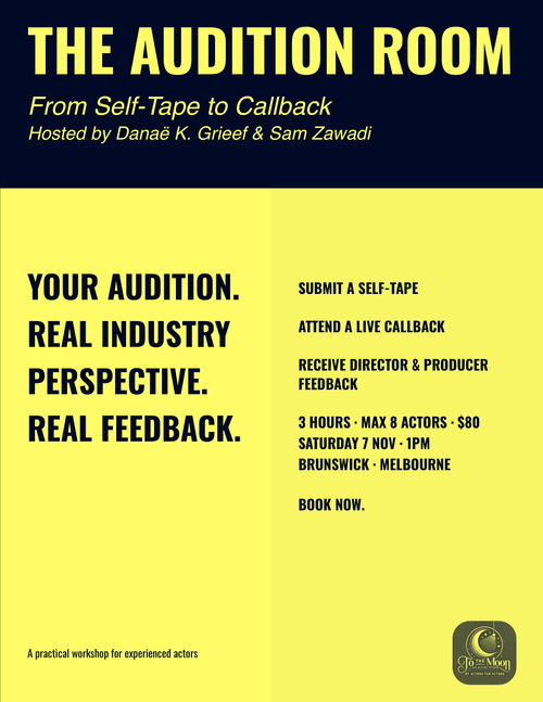 THE AUDITION ROOM – From Self-Tape to Callback