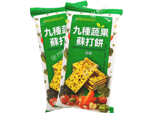九種蔬果蘇打餅