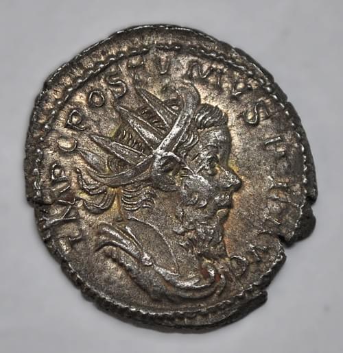 Postumus AR Antoninianus, 260-68 AD, RIC-93, Roman Imperial Coin