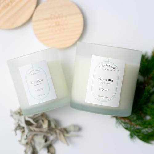 Aroma Candle気分やシーンに寄り添う、5つの香り。| Serene Mist