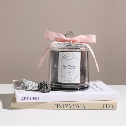 アロマストーン Earth Whisper【天然石 アラバスター・火山石】無香タイプ