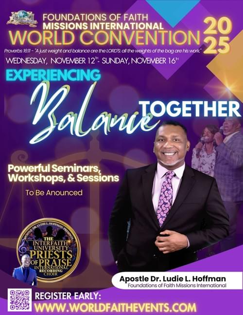 Foundations of Faith Missions International International World Convention 2025