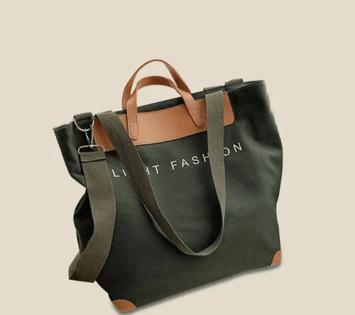 Bolsa tote estilo rústico
