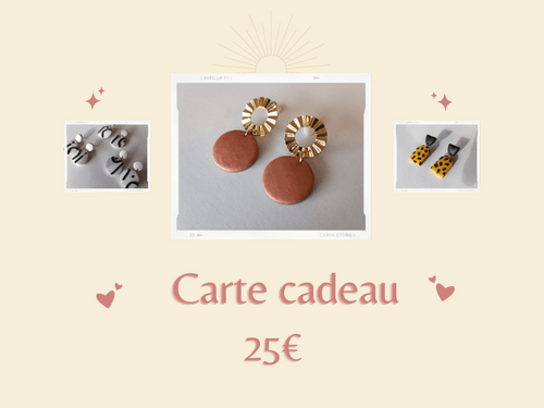 Carte cadeau - 25€