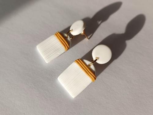 Sobriété ~ Boucles d'oreilles