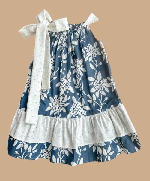 Navy Garden Dress