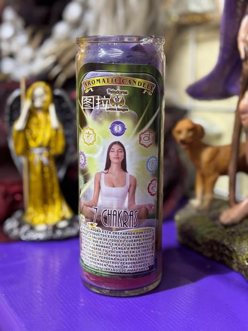 (实拍有货)7个能量点祭坛蜡烛——让人清醒,精神健康