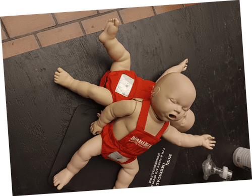 CHILDREN LEARN INFANT CPR AGES (9+UP)