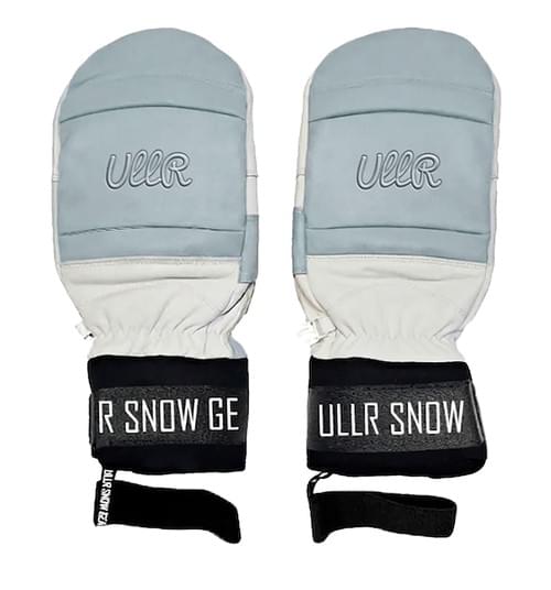Leather Wrist Guard Snow Mittens - LB
