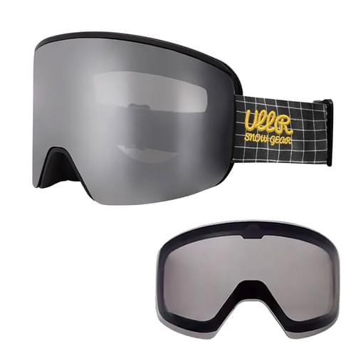 Magnetic Snow Goggles Cylindrical Dual lenses