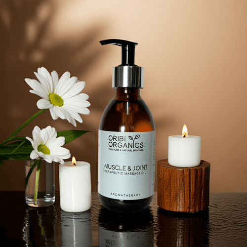 Oribi Organics - Aromatherapy Massage Oil - MUSCLE + JOINT