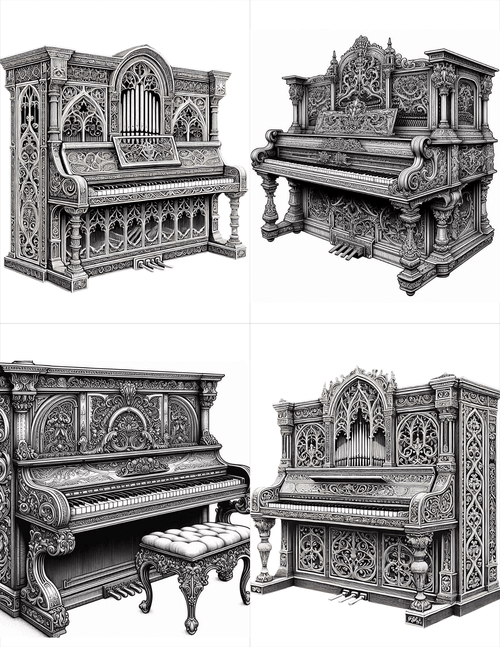 Mini Art Escape - 20 Mini Page Premium Coloring Book