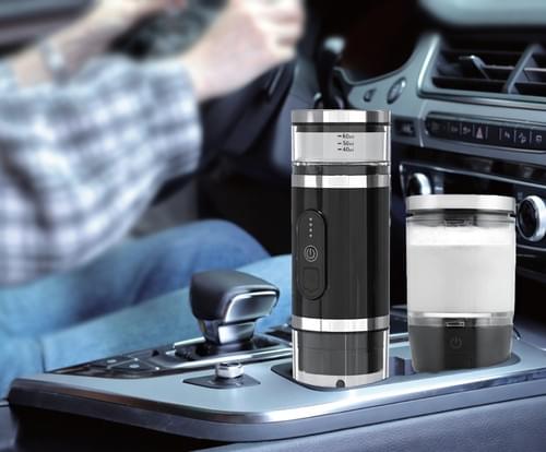 KPM-C02A Capsule Coffee Machine with Built-in Milk Frother