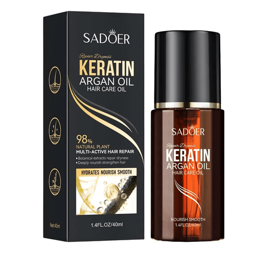 Ulei de păr SADOER cu Keratina și ulei de argan 40ml