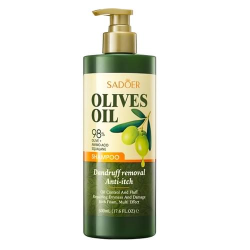 Șampon SADOER anti-mătreață cu ulei de măsline și amino acizi 500ml