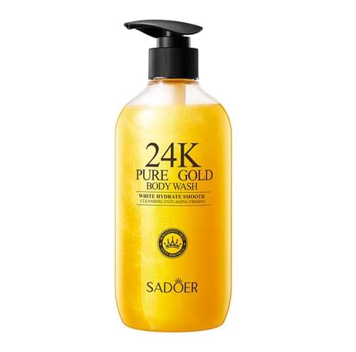 Gel de duș SADOER Pure Gold 24K 500ml