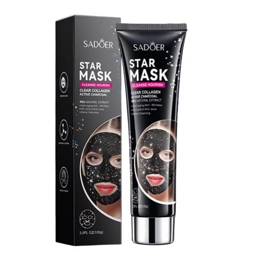 Star Mask Clear SADOER cu Collagen și Charbune activ 100g