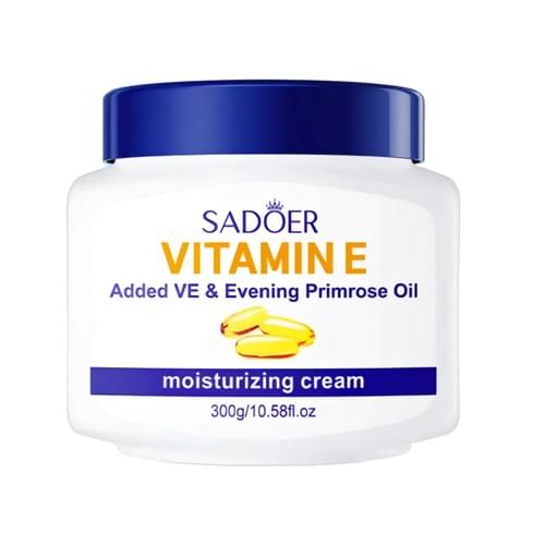 Cremă hidratantă SADOER cu ulei de primulă și vitamina E 300g