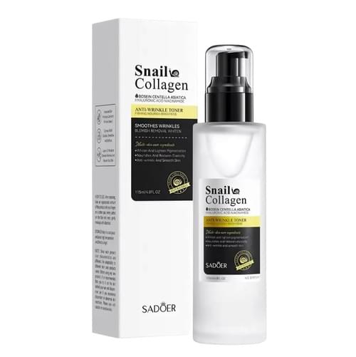 Lotiune Antirid SADOER cu Colagen și Saliva de melc