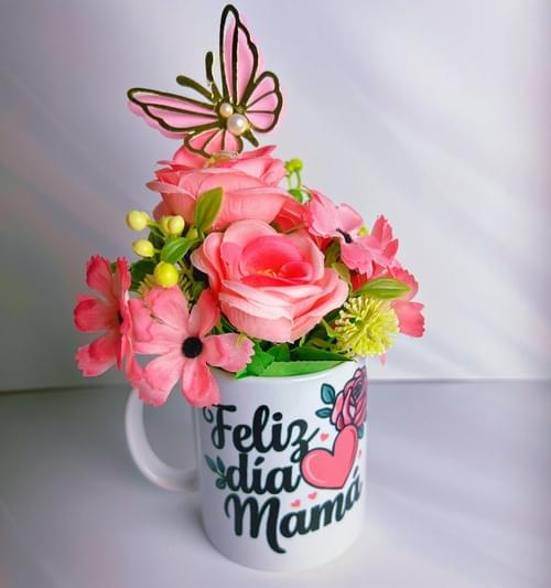 Taza Decorativa Día de la Madre