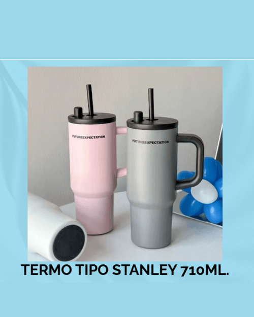Vaso Térmico de Acero Inoxidable con Sorbete 700 ML