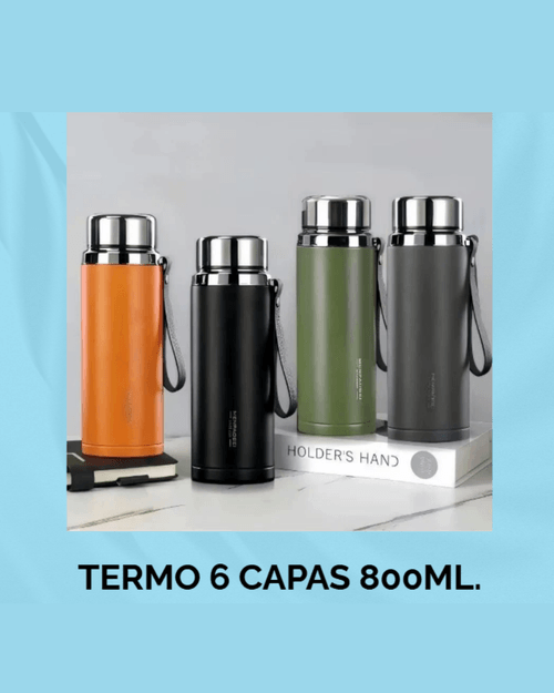 Termo tiene un diseño de doble pared