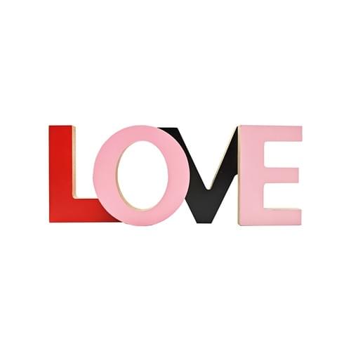 "LOVE" Tabletop, Wall Decor, MDF