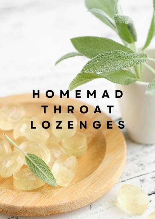 HOMEMAD THROAT LOZENGES: Crafting Soothing Remedies with Natural Ingredients