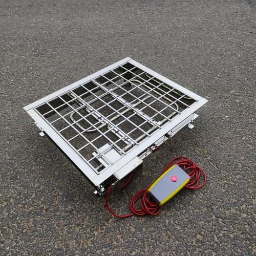 Stainless Steel Fire Simulator