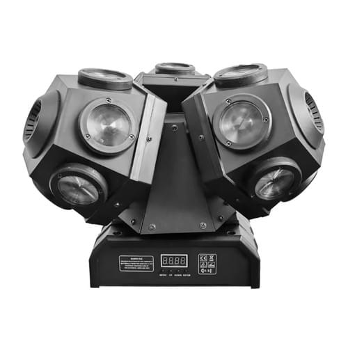 Projecteur Lumière Laser mobile à 3 Têtes