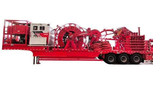 Trailer-mounted Type Coiled Tubing Unit