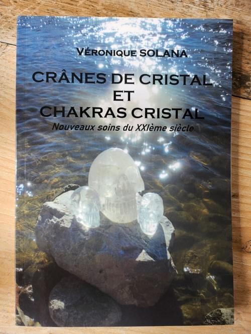 LIVRE chakra cristal/crâne de cristal