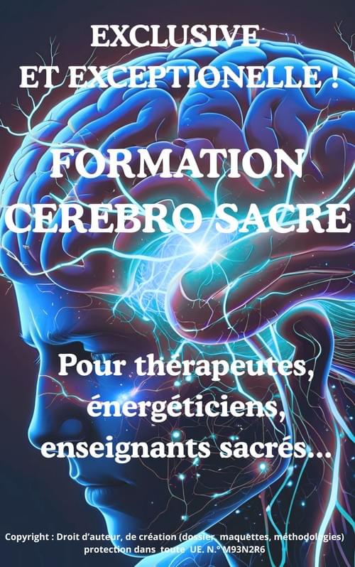 FORMATION A DISTANCE : Le cerebro sacré (thérapeutes, énergéticiens, Guérisseurs...