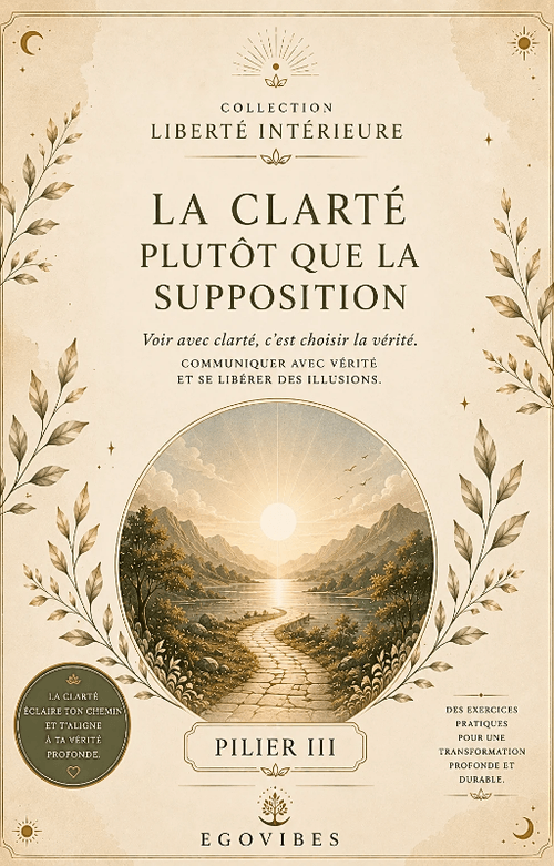 La clarté plutôt que la suppositions