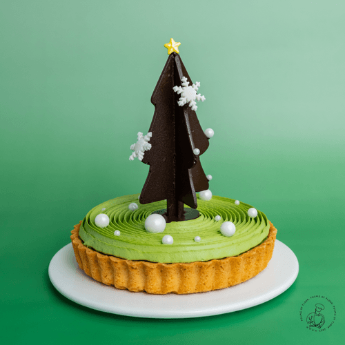 莓暖森林抹茶撻|聖誕限定