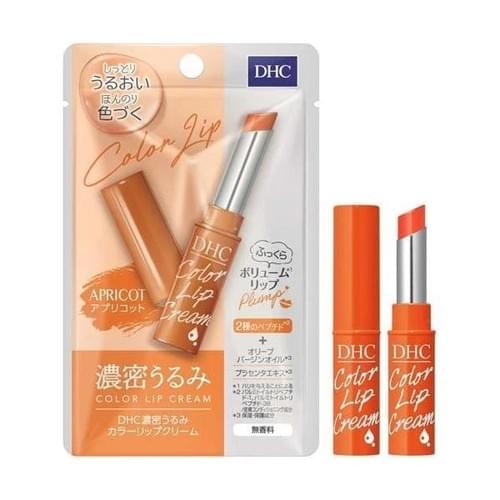 【日本直送】日本 DHC 濃密潤唇膏 日本限定DHC有色款【橘色】保濕滋潤 補水防乾裂 護唇膏 大阪實體藥妝店直送