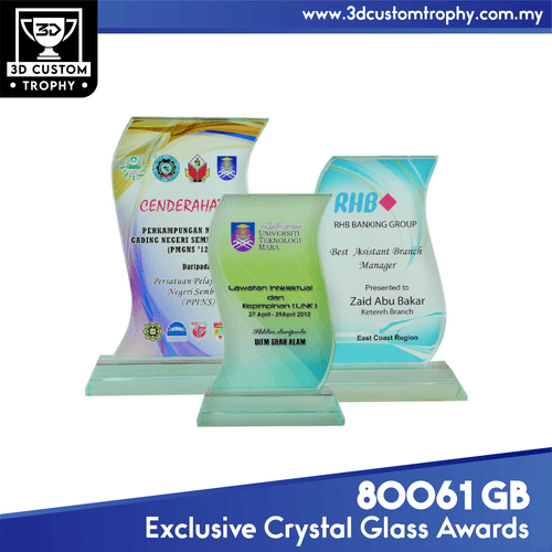 80061(GB) Exclusive Crystal Glass Awards