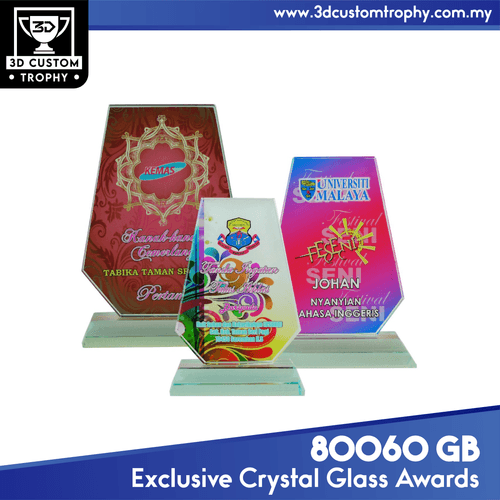 80060(GB) Exclusive Crystal Glass Awards