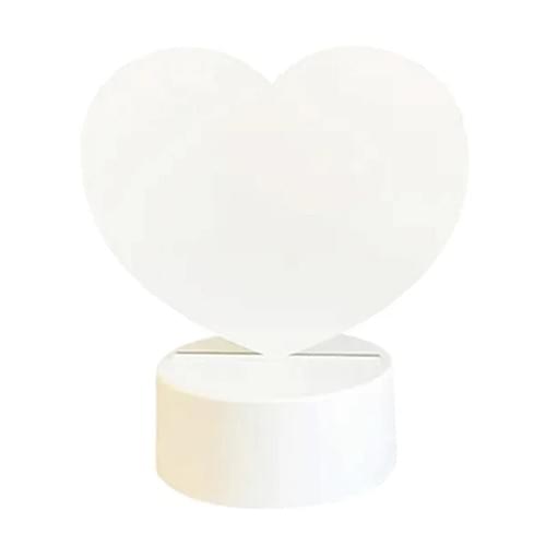 Lampara acrílica de 7 colores para sublimar