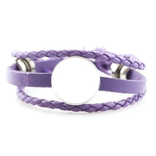 Pulsera de Cuerina para Sublimar – Unisex