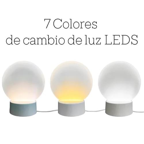 Lámpara Acrílica de 7 Colores