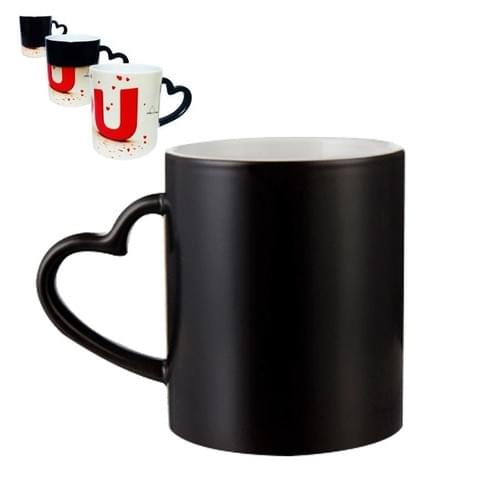 TAZA MAGICA AGARRADERA DE CORAZON