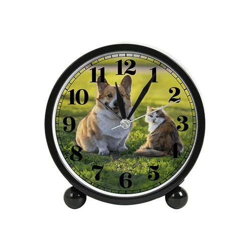 Reloj despertador circular para sublimar