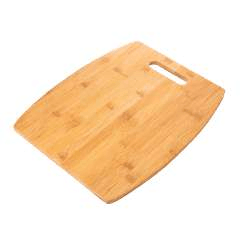 Tabla para picar de bambú con forma de arco