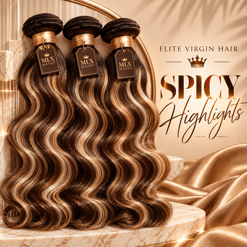 Elite Virgin Hair: SPICY HIGHLIGHT BUNDLES