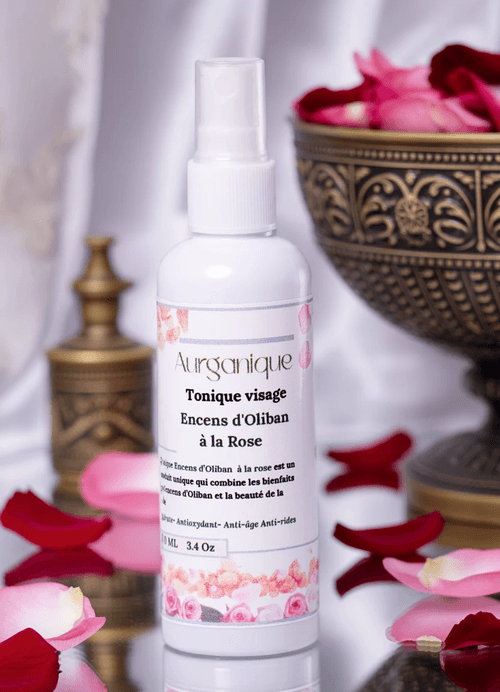 Le Tonique Visage Encens d'Oliban à la Rose Sans Conservateurs -100 ml