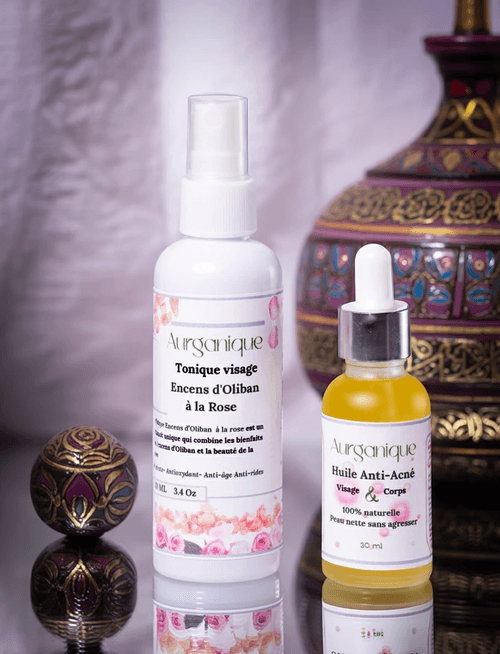 Pack Soin Visage Aurganique Pour une peau saine et radieuse, naturellement nourrie et protégée