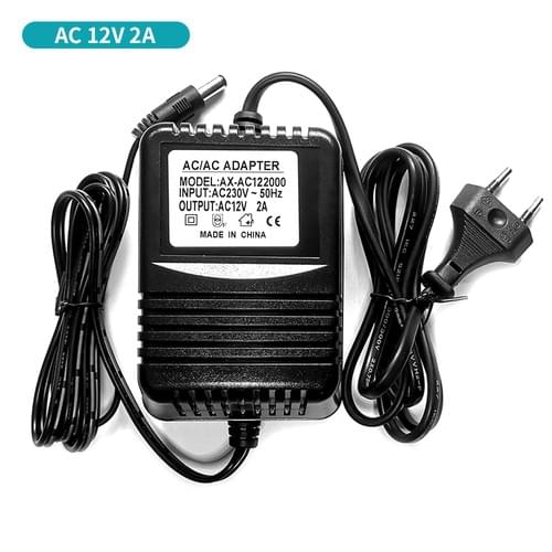AC/AC Adapter 12V ac 2A Power Adapter AC Transformer