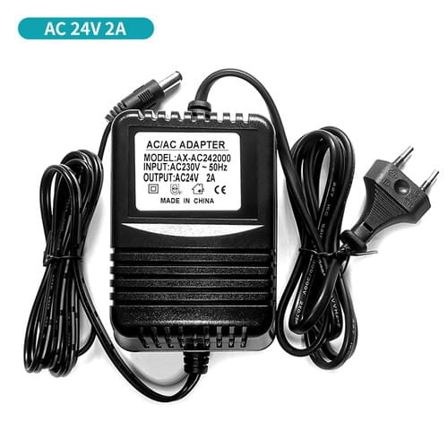 AC/AC Adapter 24V ac 2A Power Adapter AC Transformer